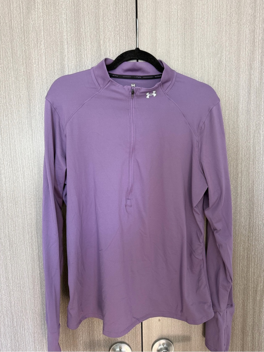 Under Armour Lavender Quarter-Zip Performance Jacket
